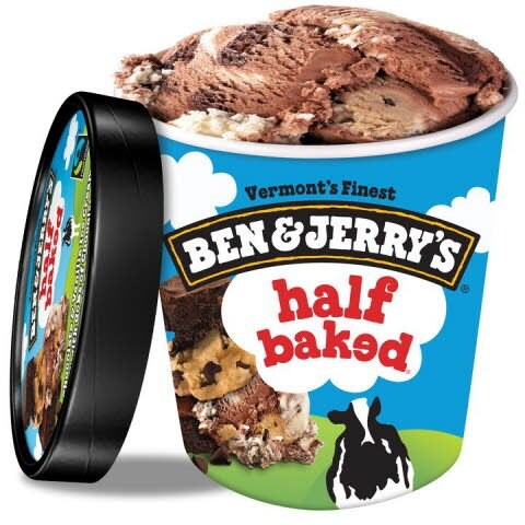Ben & Jerry's Half Baked® 8 x 473 ml - 