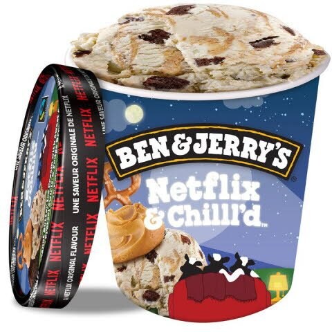 Ben & Jerry's Netflix and Chilll'd 8 x 473 ml - 