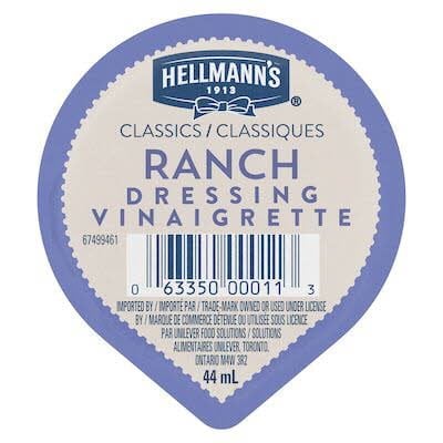 Hellmann’s® Classiques Trempette Vinaigrette Ranch 108 x 44 ml - 