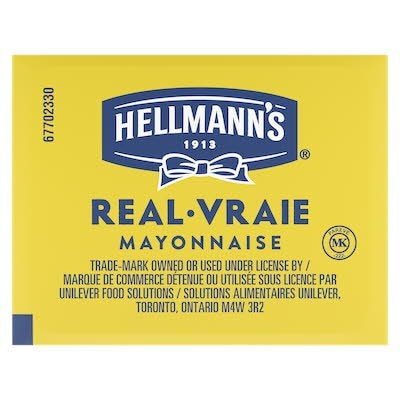 Hellmann's® Real Mayonnaise 200 x 18 ml - 