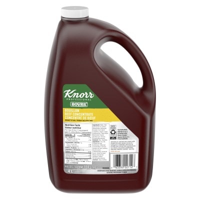Knorr® Professionnel Bovril Bouillon Concentré Liquide de Bœuf 2 x 4 L - 