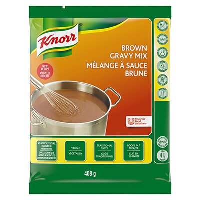Knorr® Professional Brown Gravy Mix 6 x 408 gr - Knorr® Professional Brown Gravy Mix 6 x 408 gr delivers simple, clean food with ease. Knorr® Gravies are reinvented by our chefs with your kitchen in mind.