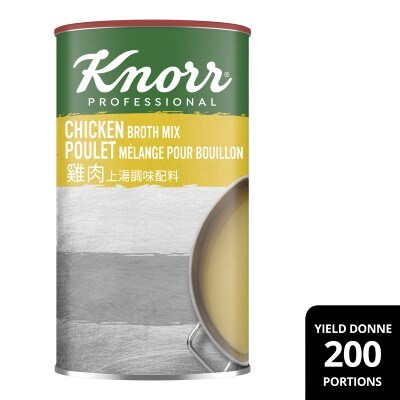 Knorr® Professionnel Mélange pour Bouillon de Poulet 6 x 1 kg - 