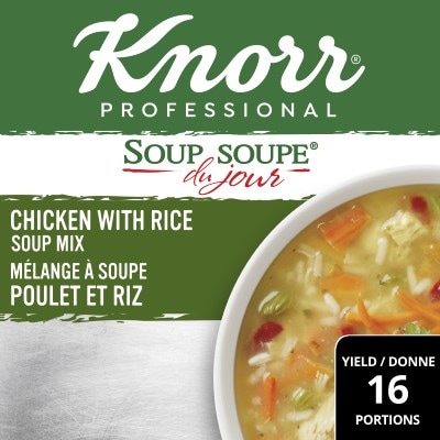 Knorr® Professional Soup Du Jour Mix Chicken Rice 4 x 377 gr - 