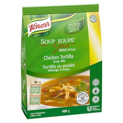 Knorr® Professional Soup Du Jour Mix Chicken Tortilla Soup 4 x 411 gr -