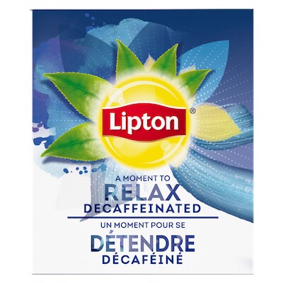 Lipton® Hot Tea Decaffeinated Black 6 x 28 bags -