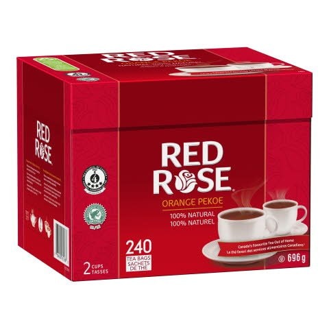 Red Rose® Thé Orange Pekoe 4 x 240 sachets par 2 tasses - 