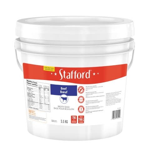 Stafford® Étiquette Bleue Base pour Bouillon au Bœuf 1 x 5.5 kg - 