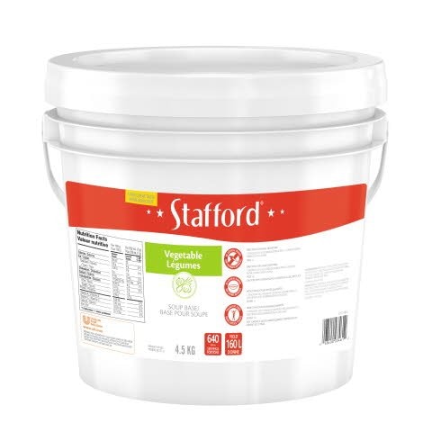 Stafford® Étiquette Rouge Base pour Soupe aux Légumes 1 x 4.5 kg - 