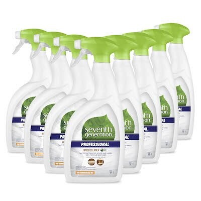 Seventh Generation® Professional Wood Cleaner 0.95 l x 8 - Sans danger pour le bois traité et les surfaces dures et non poreuses