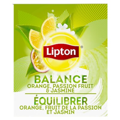 Lipton® Hot Tea Green with Orange, Passion Fruit & Jasmine 6 x 28 bags -