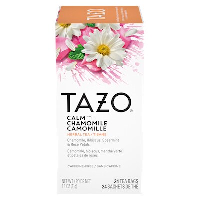 TAZO® Hot Tea Calm Chamomile 6 x 24 bags - We’ve got our own thing brewing with TAZO® Hot Tea Calm Chamomile 6 x 24 bags: dare to be different