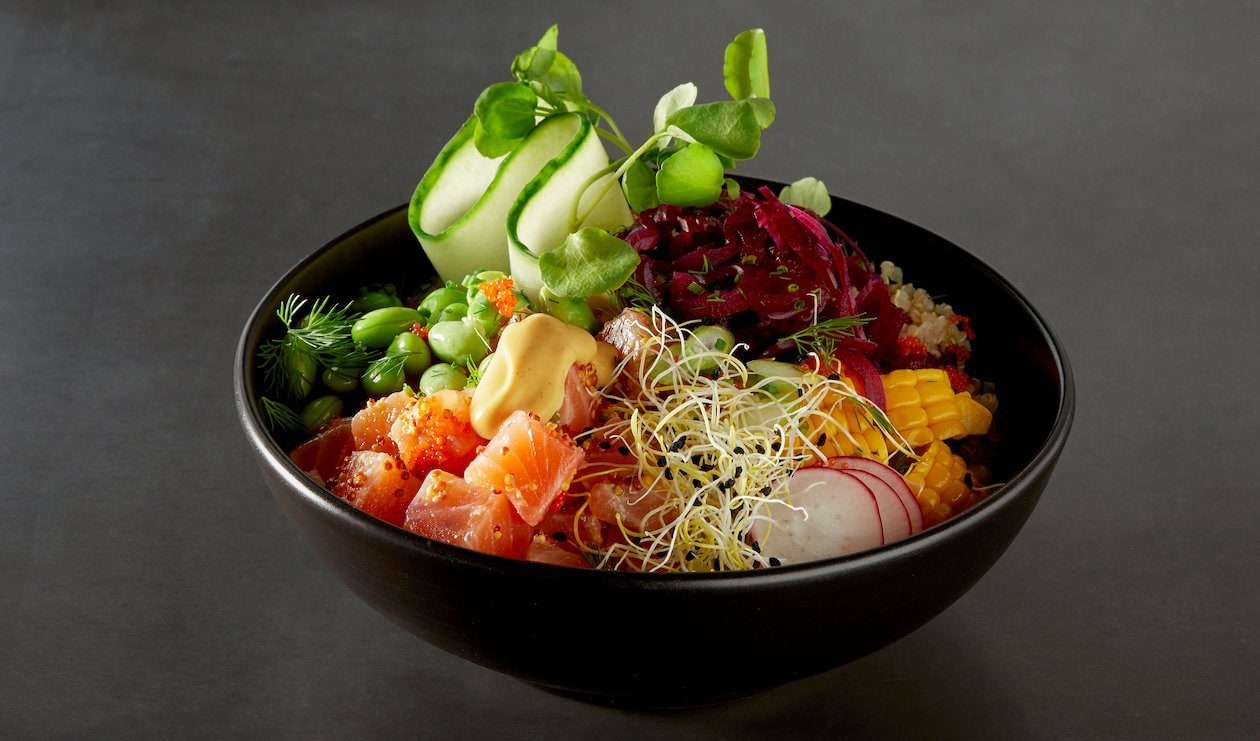 Scandinavian Quinoa Poke Bowl – - Recipe