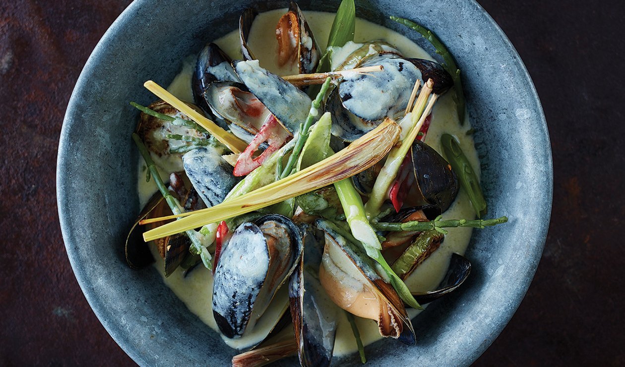 Cari Vert Thaï aux Fruits de Mer – - Recette