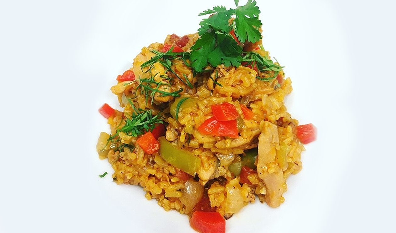 Poulet et Riz des Caraïbes – - Recette