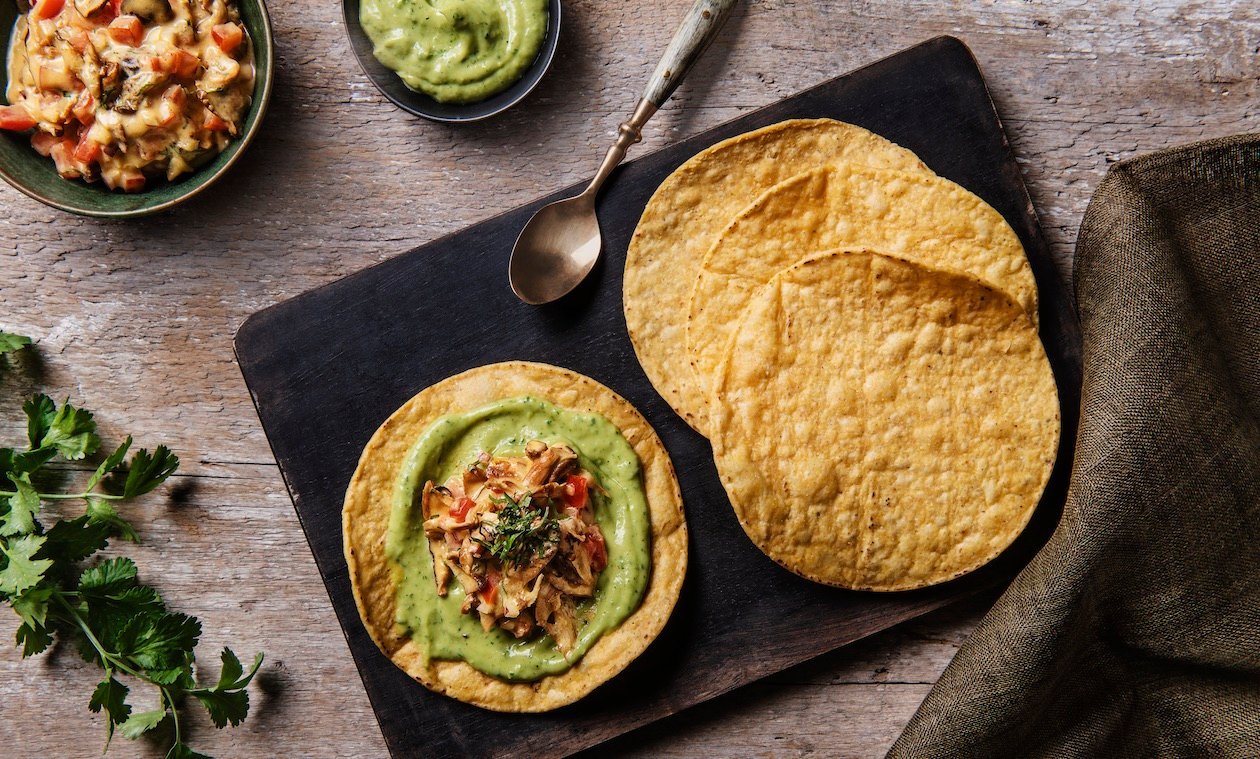 Citrus Coconut Mushroom Ceviche Tostada – - Recipe Citrus Coconut Mushroom Ceviche Tostada – - Recipe