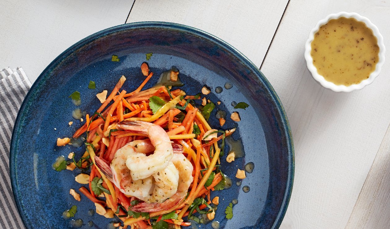 Spicy Papaya and Shrimp Salad – - Recipe