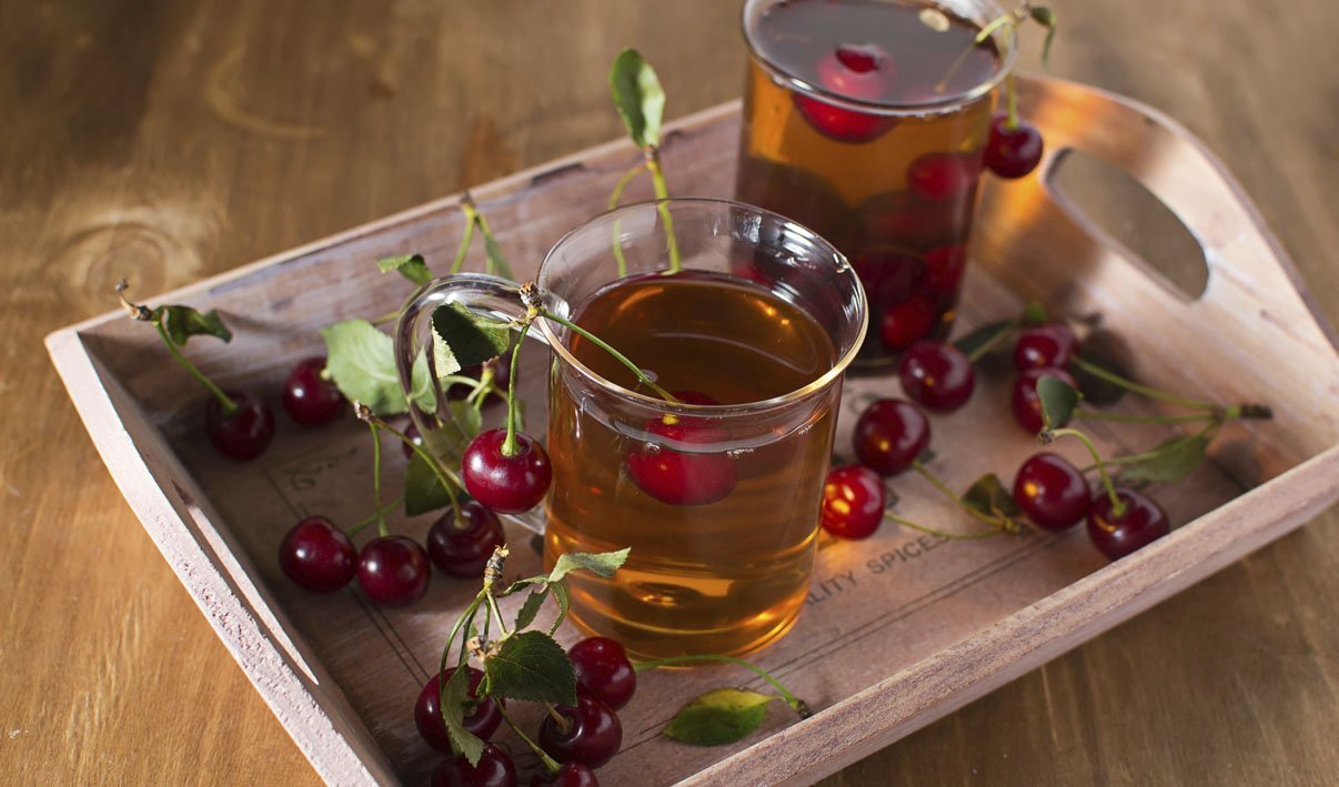Thé à la Cerise, à la Menthe et à la Noisette – - Recette Thé à la Cerise, à la Menthe et à la Noisette – - Recette