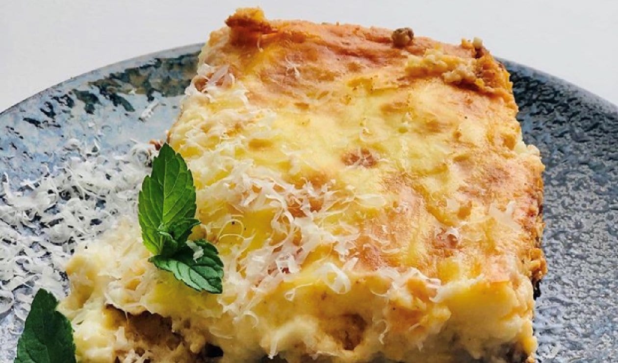 (Greek Lasagna) Recipe