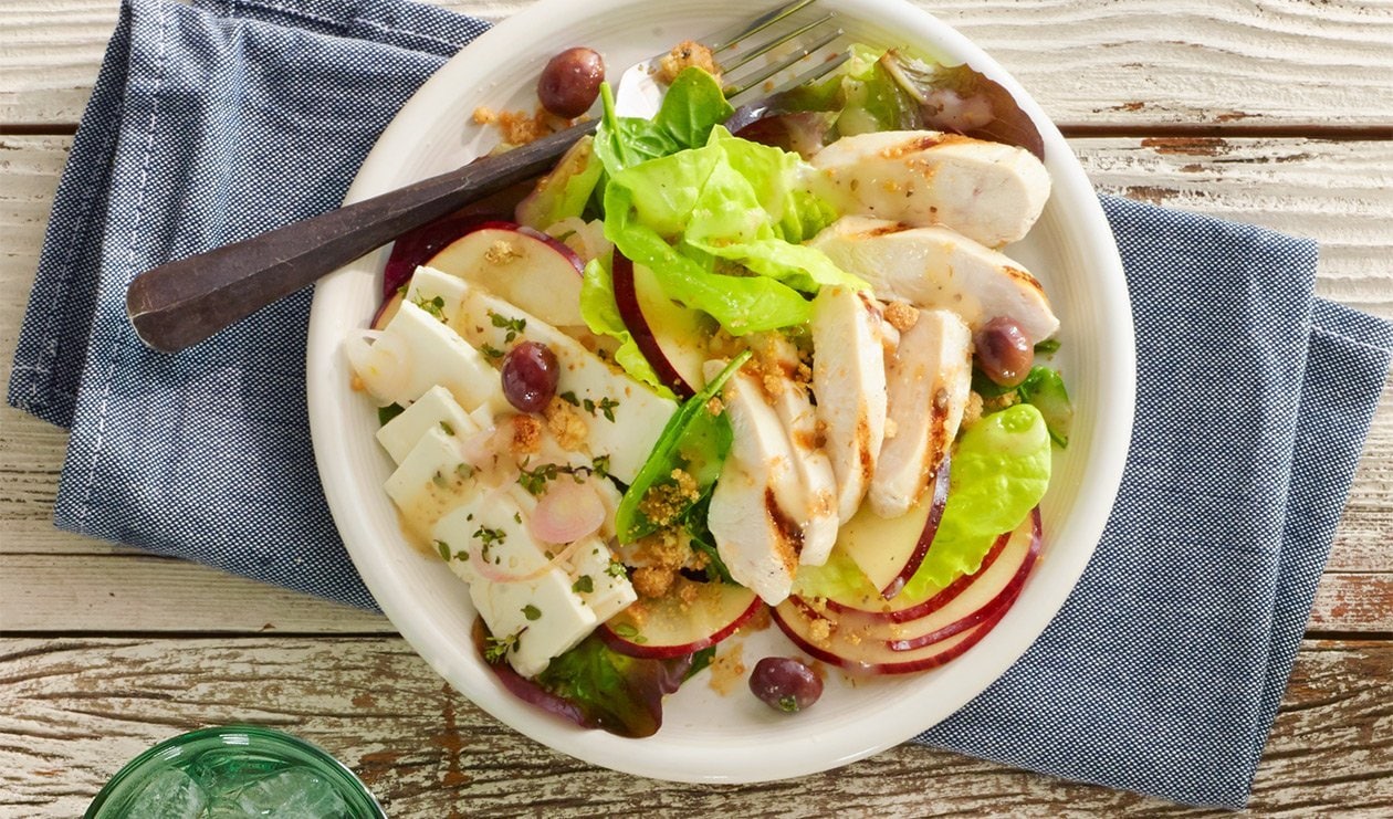 Pickled Feta and Apple Salad – - Recipe