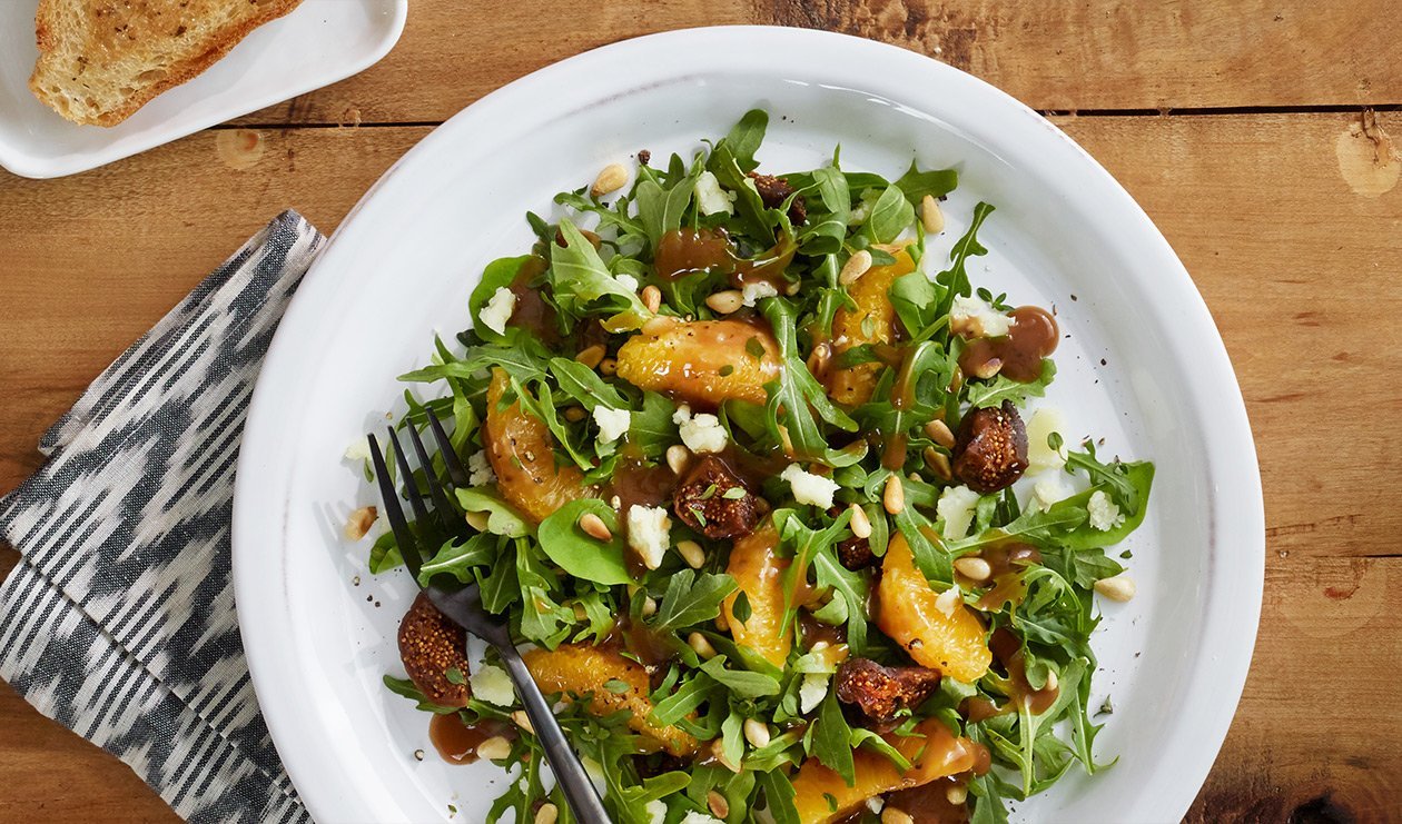 Sweet Fig and Manchego Salad – recipe