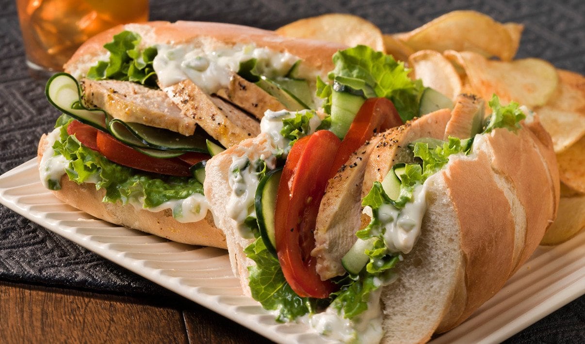 Sandwich Au Poulet De Style Grec Recette Recipe Unilever Food Solutions Ca Sandwich Au Poulet De Style Grec Recette Recipe Unilever Food Solutions Ca