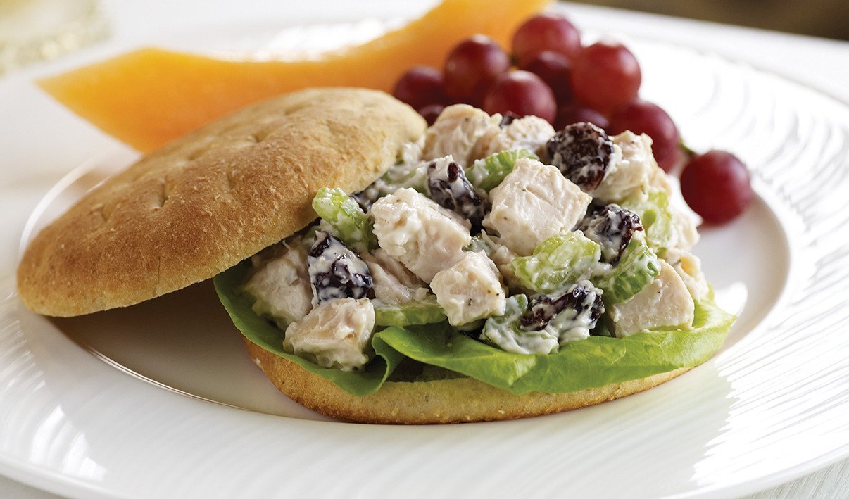 "Lighter" Chicken Salad Sandwich – - Recipe