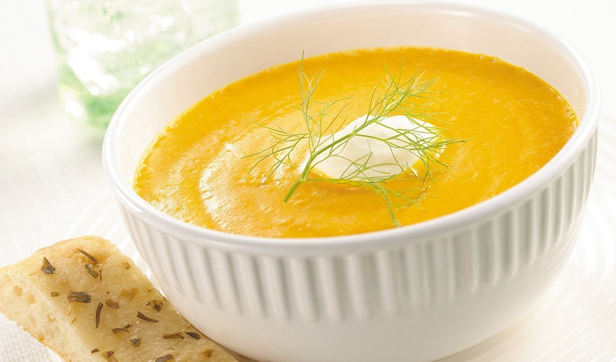 Gingered Carrot Soup – recipe