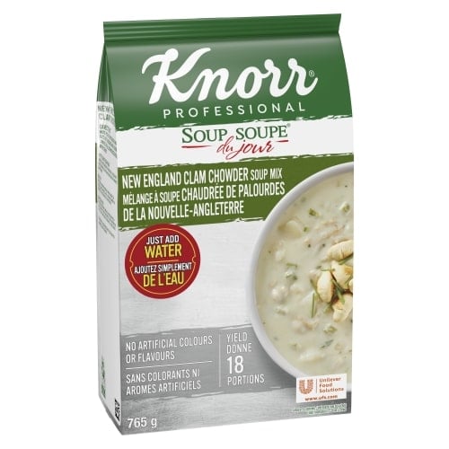 Knorr® Professional Soup Du Jour Mix New England Clam Chowder 4 x 765 gr - 