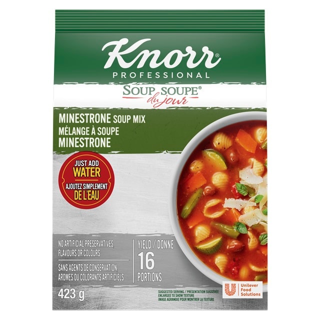 Knorr® Professional Soup Du Jour Minestrone 423g 4 pack - 