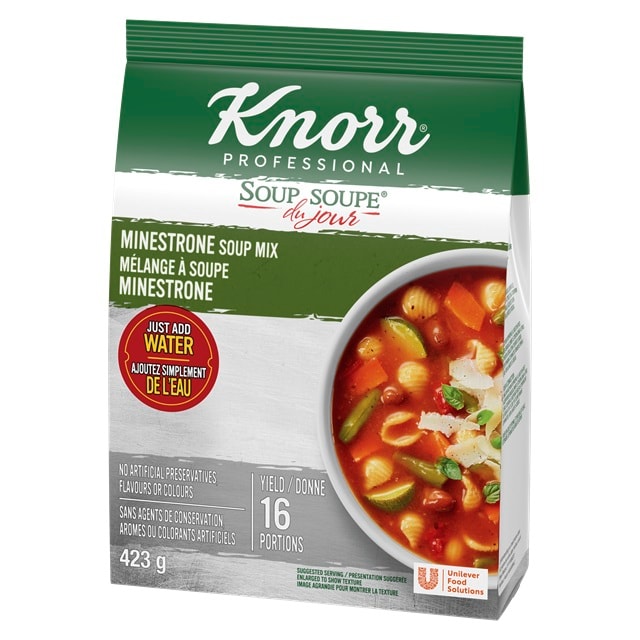 Knorr® Professional Soup Du Jour Minestrone 423g 4 pack - 