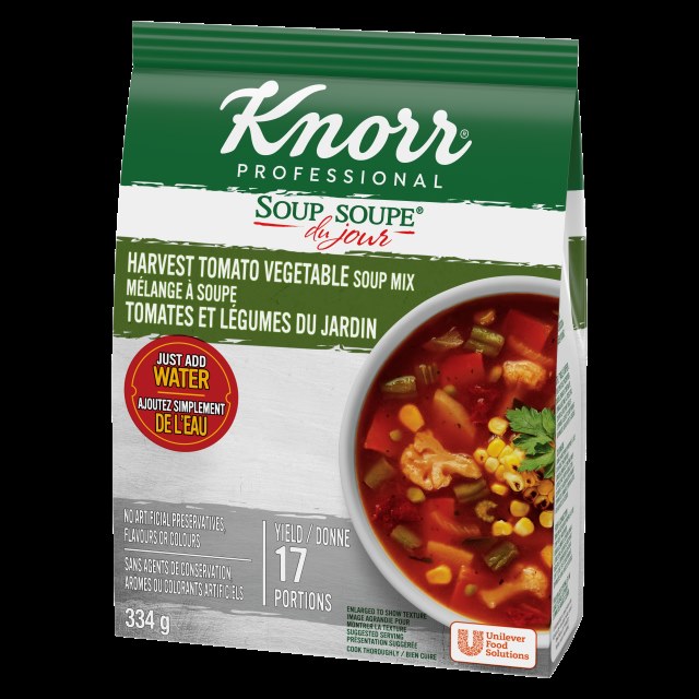 Knorr® Professional Soup Du Jour Harvest Vegetable 334g 4 pack - 