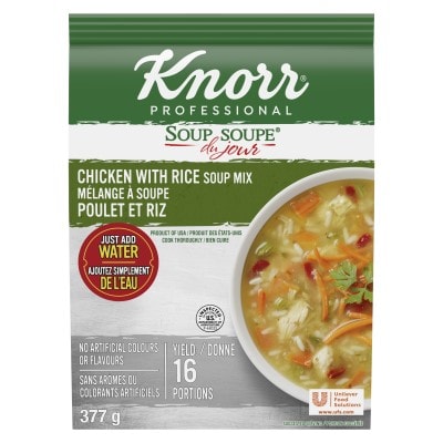 Knorr® Professional Soup Du Jour Mix Chicken Rice 4 x 377 gr - 