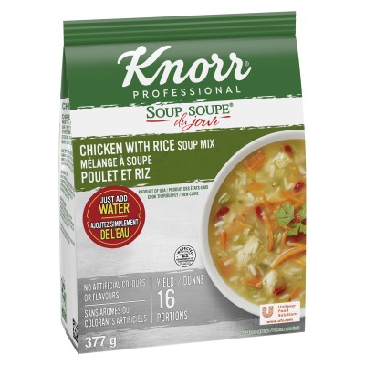 Knorr® Professional Soup Du Jour Mix Chicken Rice 4 x 377 gr - 