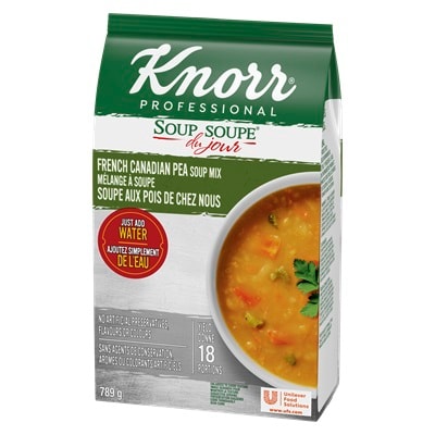 Knorr® Professional Soup Du Jour Mix French Canadian Pea 4 x 789 gr - 