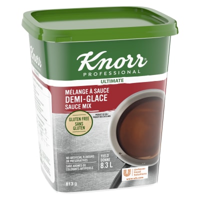 Knorr® Professional Demi Glace 813g 6 pack - A demi-glace that has a perfect balance of flavours is critical for beef entrées.