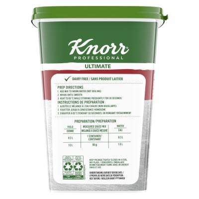 Knorr® Professional Demi Glace 813g 6 pack - A demi-glace that has a perfect balance of flavours is critical for beef entrées.