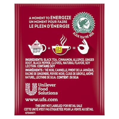 Lipton® Hot Tea Spiced Chai 6 x 28 bags - 