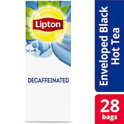 Lipton® Hot Tea Decaffeinated Black 6 x 28 bags - 
