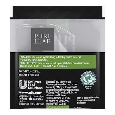 Pure Leaf™ Hot Tea Green Gunpowder 6 x 25 bags - Pure Leaf™ Hot Tea Green Gunpowder 6 x 25 bags matches the careful craftsmanship of your menu.