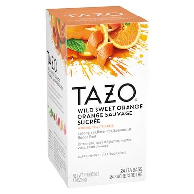 TAZO® Hot Tea Wild Sweet Orange 6 x 24 bags - We’ve got our own thing brewing with TAZO® Hot Tea Wild Sweet Orange 6 x 24 bags: dare to be different