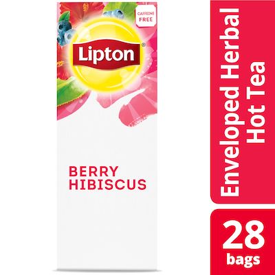 Lipton® Hot Tea Berry Hibiscus 6 x 28 bags - 