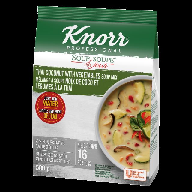 Knorr® Soup Du Jour Thai Coconut Vegetables 4 x 500 gr - 