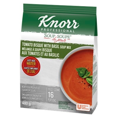 Knorr® Soup Du Jour Tomato Basil Bisque 4 x 480 gr - 