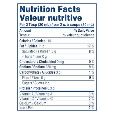 Hellmann's® Vinaigrette au Miel et à la Crème de Dijon 2 x 3.78 L - 