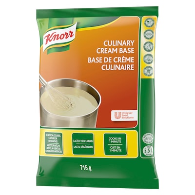 Knorr® Professionnel Base de Crème Culinaire 6 x 715 g - Knorr® Professionnel Base de Crème Culinaire 6 x 715 g est plus performante à chaud.