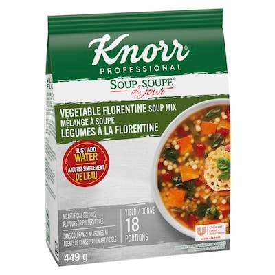 Knorr® Professionnel Soupe du Jour Légumes à la Florentine 4 x 449 gr - 