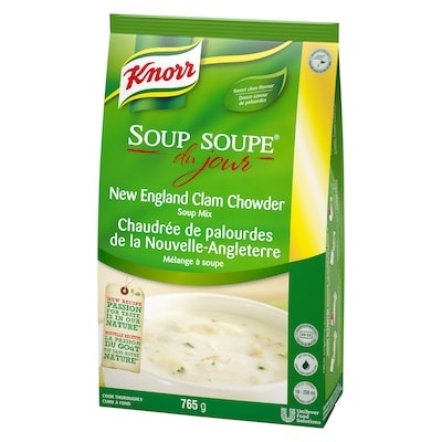 Knorr® Professionnel Soupe du Jour Chaudrée de Palourdes de la Nouvelle-Angleterre 4 x 765 gr - 