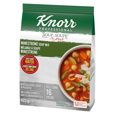 Knorr® Professionnel Soupe du Jour Minestrone 4 x 423 gr - 