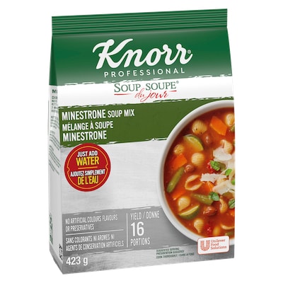 Knorr® Professionnel Soupe du Jour Minestrone 4 x 423 gr - 